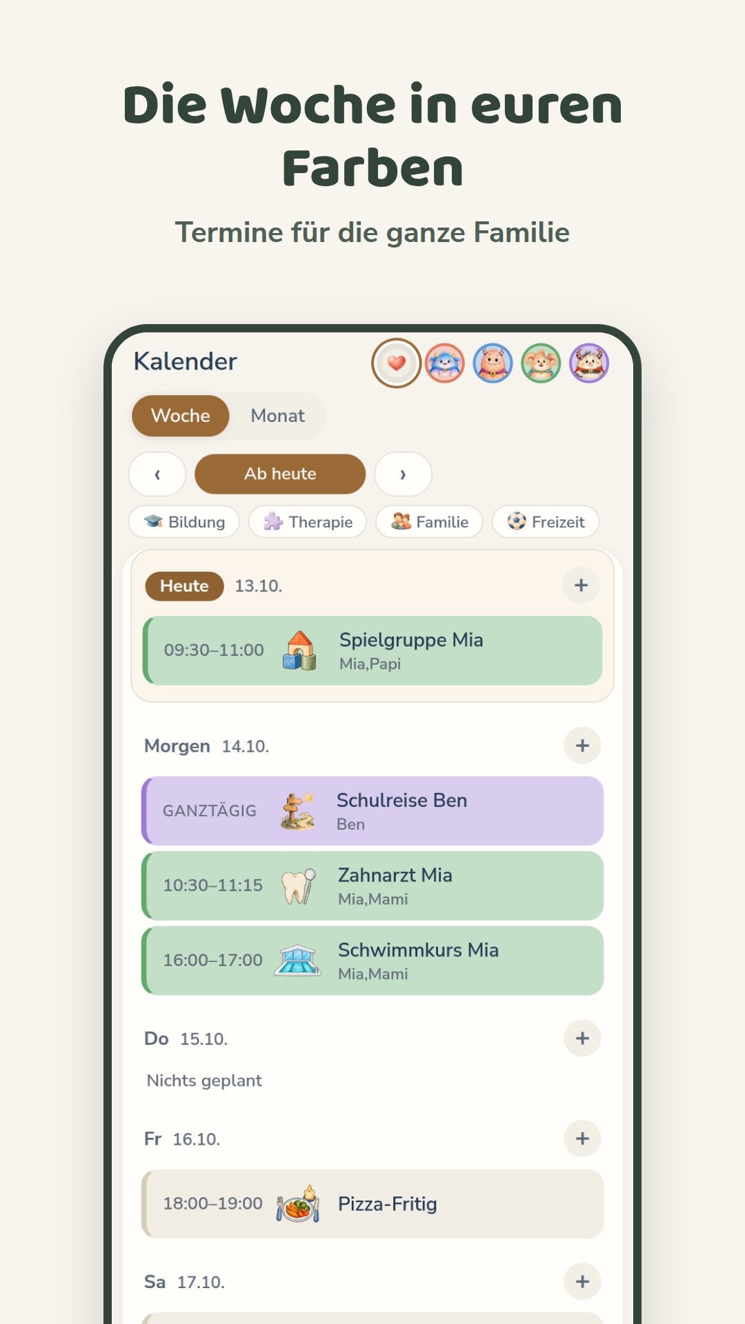 Familienplaner Kalender